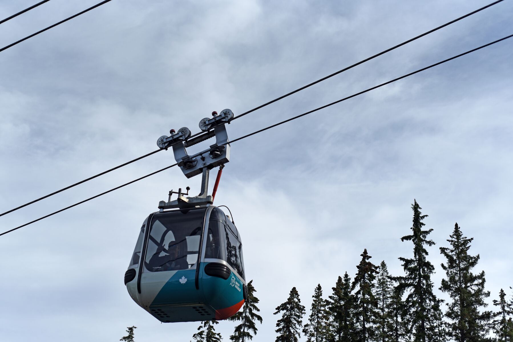 September on the Banff gondola, 2022
